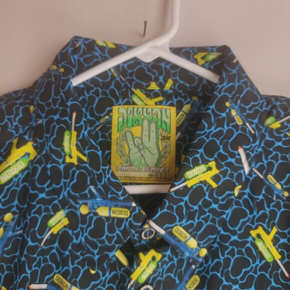 Dixxon Mens 3XL Panty Soaker 5000 Shoot Sleeve Party Shirt NIB - Picture 6 of 10